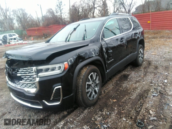 2021 GMC Acadia SLE with VIN 1GKKNRLS5MZ152101, listed as a IAAI auction lot 41132400 with Not Provided miles. Bid and sale history available at carsss.com. Image 16.