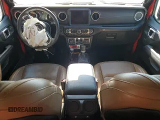 2022 Jeep Wrangler Unlimited Rubicon with VIN 1C4JJXR63NW187448, listed as a Copart auction lot 52911385 with 32,442 mi miles and Salvage title. Bid and sale history available at DreamBid. Image 8.