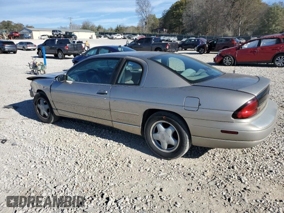 1999 Chevrolet Monte Carlo LS с VIN 2G1WW12M7X9100412, выставлен на аукционе Copart как лот 80311224 с пробегом 90 441 миль миль и Списание • Salvage title. История ставок и продаж доступна на DreamBid. Изображение 2.