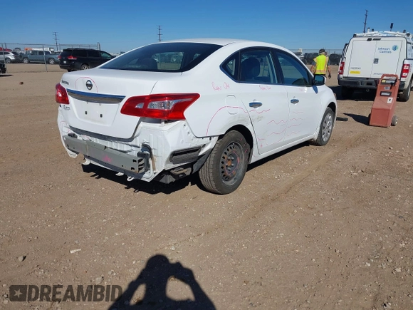 2016 Nissan Sentra SV with VIN 3N1AB7AP1GY258386, listed as a IAAI auction lot 41649505 with 92,719 mi miles and . Bid and sale history available at DreamBid. Image 4.