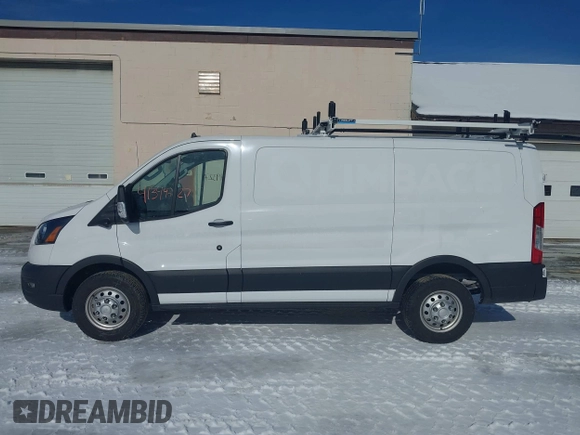 2024 Ford Transit Cargo with VIN 1FTBR2Y83RKA54611, listed as a IAAI auction lot 41349327 with 4,371 mi miles and . Bid and sale history available at DreamBid. Image 14.