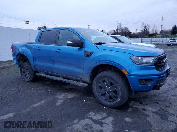 2022 Ford Ranger XL with VIN 1FTER4FH2NLD29319, listed as a Copart auction lot 87080454 with 23,868 mi miles and Salvage Title. Bid and sale history available at carsss.com. Image 4.