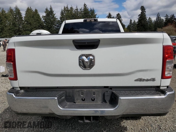 2024 Ram 2500 Tradesman with VIN 3C6UR5CL8RG298811, listed as a Copart auction lot 53577065 with 3,846 mi miles and Salvage title. Bid and sale history available at DreamBid. Image 6.