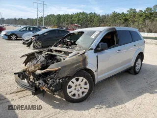 2014 Dodge Journey SE with VIN 3C4PDCAB6ET197562, listed as a Copart auction lot 44533405 with Not Provided miles and Salvage Title. Bid and sale history available at carsss.com. Image 1.