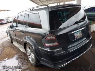 2012 Mercedes-Benz GL-Class GL 550 with VIN 4JGBF8GE4CA783163, listed as a IAAI auction lot 41756700 with 220,571 mi miles. Bid and sale history available at carsss.com. Image 3.