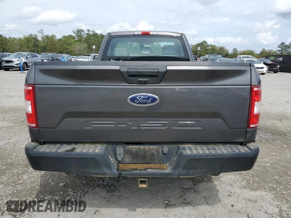 2018 Ford F-150 XL with VIN 1FTMF1CB4JKC46252, listed as a Copart auction lot 51096205 with 68,160 mi miles and Salvage title. Bid and sale history available at DreamBid. Image 6.
