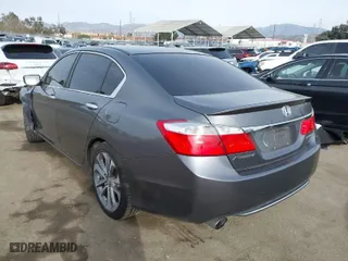 2014 Honda Accord Sedan Sport with VIN 1HGCR2F55EA274069, listed as a IAAI auction lot 41073955 with 146,525 mi miles. Bid and sale history available at carsss.com. Image 3.