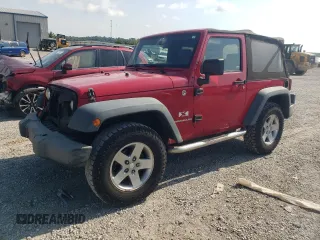 2008 Jeep Wrangler X with VIN 1J4FA24148L531387, listed as a Copart auction lot 62810985 with 219,026 mi miles and Salvage title. Bid and sale history available at DreamBid. Image 1.