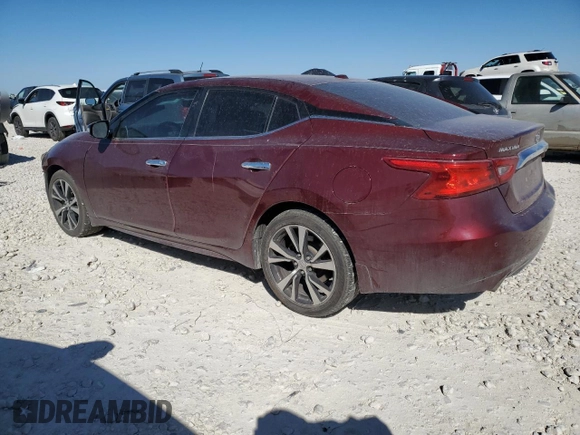 2018 Nissan Maxima SV with VIN 1N4AA6AP7JC399575, listed as a Copart auction lot 49820625 with 115,463 mi miles and Salvage Title. Bid and sale history available at DreamBid. Image 2.