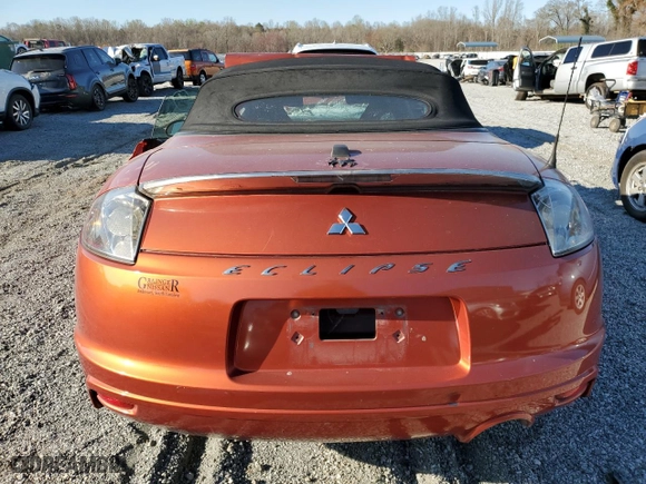 2009 Mitsubishi Eclipse GS with VIN 4A3AL25F69E009559, listed as a Copart auction lot 49976935 with 0 mi miles and Salvage Title. Bid and sale history available at carsss.com. Image 6.
