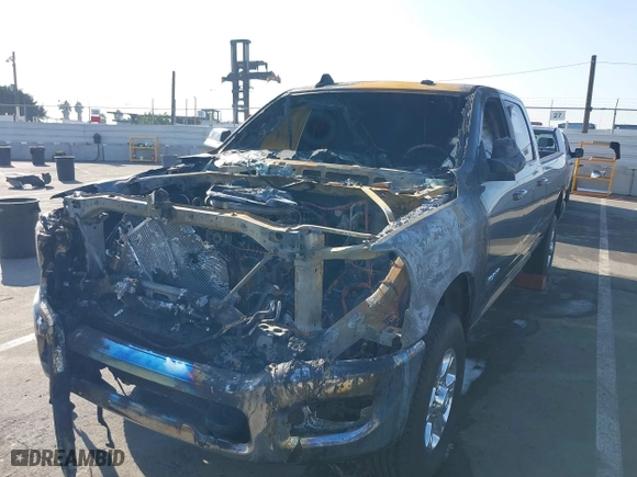 2020 Ram 2500 Big Horn with VIN 3C6UR5JL9LG257047, listed as a IAAI auction lot 41060453 with 1 mi miles. Bid and sale history available at carsss.com. Image 6.