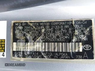 2005 Scion tC z VIN JTKDE177750018300, wystawiony jako IAAI lot #42287128 z przebiegiem 188 278 mil mil oraz . Historia ofert i sprzedaży dostępna na DreamBid. Obrazek 9.