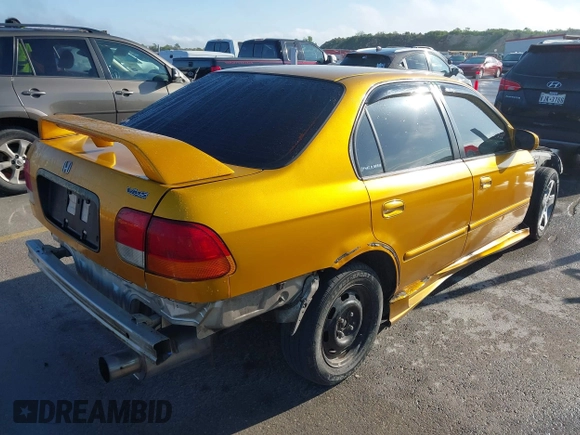 1997 Honda Civic EX z VIN 2HGEJ8646VH587451, wystawiony jako IAAI lot #42102826 z przebiegiem 13 144 mil mil oraz . Historia ofert i sprzedaży dostępna na DreamBid. Obrazek 4.