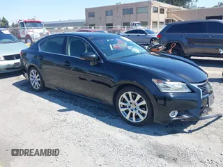 2013 Lexus GS 350 with VIN JTHBE1BL1D5000345, listed as a IAAI auction lot 42630507 with 235,869 mi miles and . Bid and sale history available at DreamBid. Image 1.