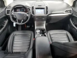 2019 Ford Edge SEL with VIN 2FMPK3J92KBC74322, listed as a Copart auction lot 48760065 with 62,949 mi miles and Salvage title. Bid and sale history available at DreamBid. Image 8.