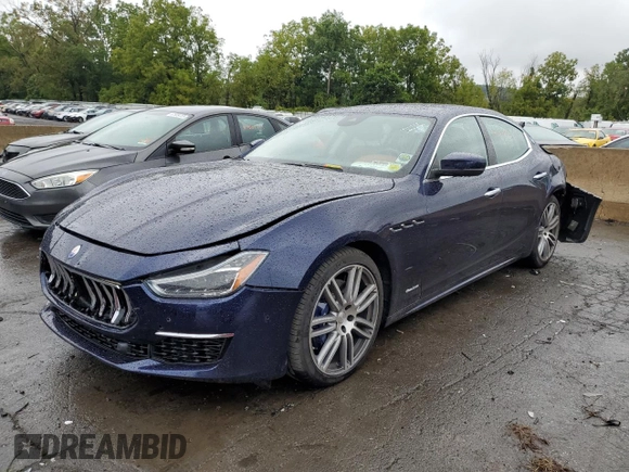 2020 Maserati Ghibli S Q4 GranLusso with VIN ZAM57YTL5L1342396, listed as a Copart auction lot 68235913 with 46,091 mi miles. Bid and sale history available at carsss.com. Image 1.