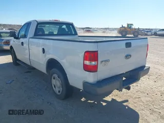 2005 Ford F-150 XL with VIN 1FTPF125X5NA45274, listed as a IAAI auction lot 41460295 with 54,579 mi miles. Bid and sale history available at carsss.com. Image 3.