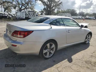 2012 Lexus IS 250 C z VIN JTHFF2C27C2526392, wystawiony jako Copart lot #85204854 z przebiegiem 114 057 mil mil oraz Szkoda całkowita • Salvage title. Historia ofert i sprzedaży dostępna na DreamBid. Obrazek 3.