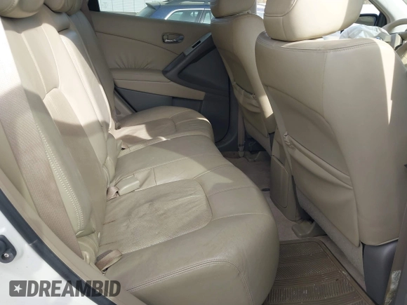 2009 Nissan Murano SL with VIN JN8AZ18U89W100787, listed as a IAAI auction lot 41903238 with 220,476 mi miles and . Bid and sale history available at DreamBid. Image 8.