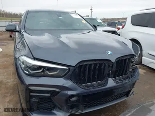 2022 BMW X6 xDrive40i with VIN 5UXCY6C08N9N30013, listed as a IAAI auction lot 41772245 with 23,198 mi miles. Bid and sale history available at carsss.com. Image 13.