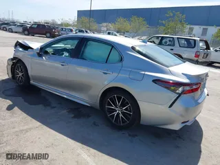 2021 Toyota Camry SE Nightshade with VIN 4T1G11AK2MU486841, listed as a IAAI auction lot 41888808 with 74,951 mi miles. Bid and sale history available at carsss.com. Image 3.