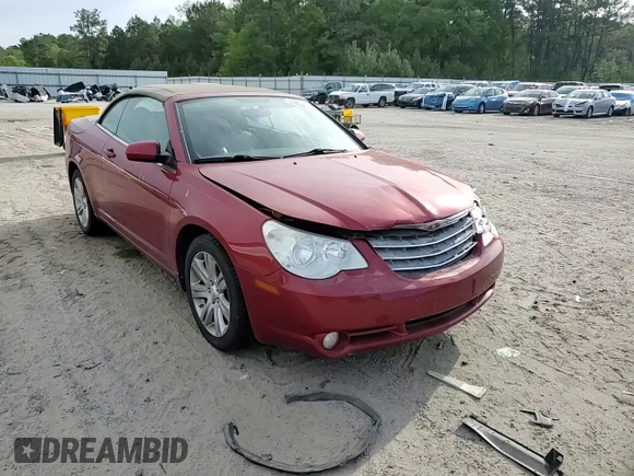 2010 Chrysler Sebring Touring z VIN 1C3BC5ED6AN130107, wystawiony jako Copart lot #51838135 z przebiegiem 85 892 mil mil oraz Szkoda całkowita • Salvage title. Historia ofert i sprzedaży dostępna na DreamBid. Obrazek 10.