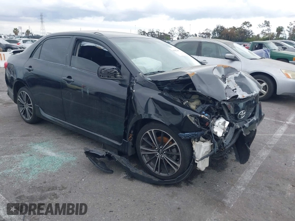 2010 Toyota Corolla with VIN 2T1BU4EE2AC411013, listed as a IAAI auction lot 42052489 with Not Provided miles. Bid and sale history available at carsss.com. Image 1.