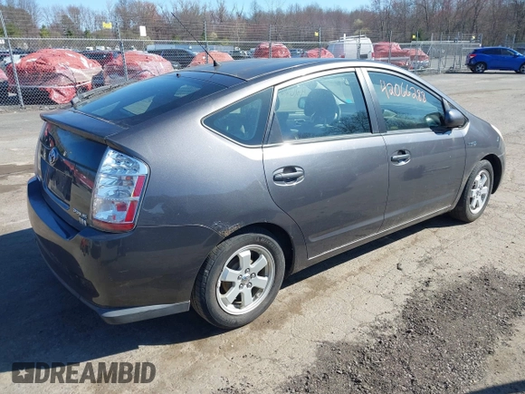 2007 Toyota Prius with VIN JTDKB20U173258165, listed as a IAAI auction lot 42066288 with 219,307 mi miles. Bid and sale history available at carsss.com. Image 4.