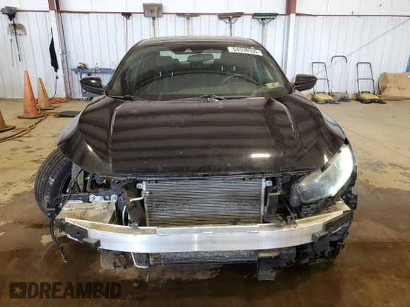 2019 Honda Civic Sport with VIN 2HGFC2F88KH514138, listed as a Copart auction lot 54598535 with 122,198 mi miles and Salvage title. Bid and sale history available at DreamBid. Image 5.