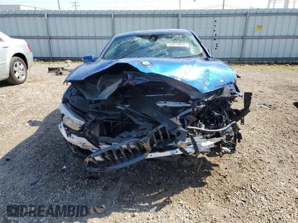 2019 BMW 8 Series M850i xDrive with VIN WBABC4C58KBU96586, listed as a Copart auction lot 55879625 with Not provided miles and Salvage title. Bid and sale history available at DreamBid. Image 5.