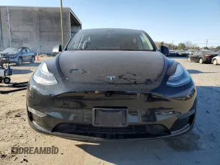 2023 Tesla Model Y Long Range with VIN 7SAYGDEEXPA078937, listed as a Copart auction lot 47095285 with 28,521 mi miles and Salvage Title. Bid and sale history available at DreamBid. Image 5.