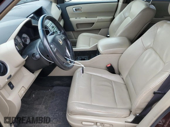2009 Honda Pilot EX-L with VIN 5FNYF48639B022221, listed as a Copart auction lot 50955875 with 158,477 mi miles and Salvage Title. Bid and sale history available at carsss.com. Image 7.
