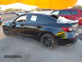 2025 Honda Civic Si z VIN 2HGFE1E56SH473441, wystawiony jako IAAI lot #41589933 z przebiegiem 493 mil mil oraz . Historia ofert i sprzedaży dostępna na DreamBid. Obrazek 3.
