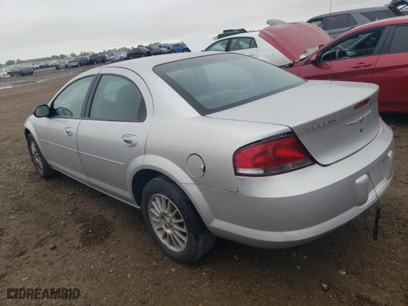 2004 Chrysler Sebring LX with VIN 1C3EL46X24N198408, listed as a Copart auction lot 70643114 with 107,030 mi miles and Salvage Title. Bid and sale history available at carsss.com. Image 2.