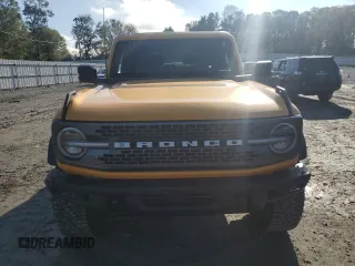 2022 Ford Bronco with VIN 1FMDE5CPXNLA84807, listed as a Copart auction lot 79506224 with 18,470 mi miles and Salvage title. Bid and sale history available at DreamBid. Image 5.