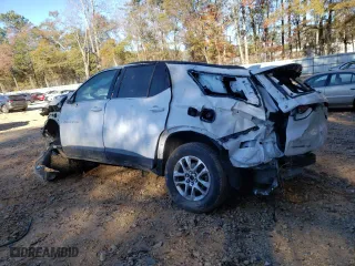 2021 Chevrolet Traverse LT Leather with VIN 1GNEVHKW8MJ153353, listed as a Copart auction lot 83767494 with 0 mi miles and Salvage Title. Bid and sale history available at carsss.com. Image 2.