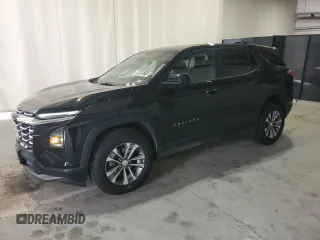 2025 Chevrolet Equinox AWD LT with VIN 3GNAXPEG0SL322777, listed as a Copart auction lot 65805215 with 8,965 mi miles and Clean title. Bid and sale history available at DreamBid. Image 1.