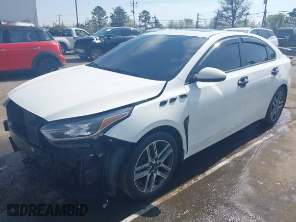 2019 Kia Forte S with VIN 3KPF34AD2KE028516, listed as a IAAI auction lot 41749001 with 233,472 mi miles. Bid and sale history available at carsss.com. Image 17.