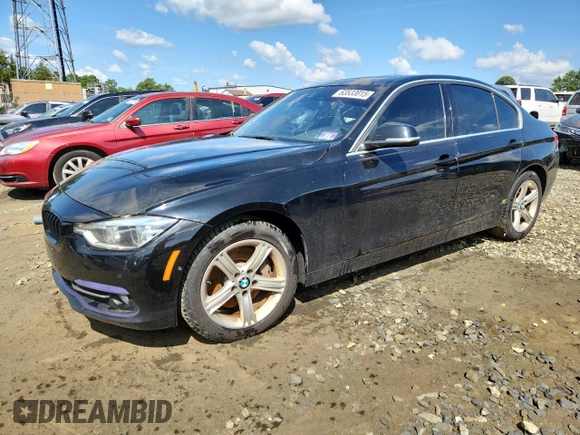 2017 BMW 3 Series 340i xDrive with VIN WBA8B7G35HNU37753, listed as a Copart auction lot 63533815 with 120,147 mi miles and Salvage title. Bid and sale history available at DreamBid. Image 1.