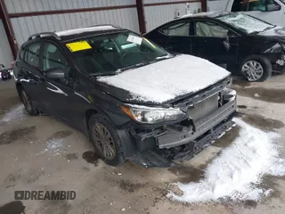 2018 Subaru Impreza Premium with VIN 4S3GTAB6XJ3727210, listed as a IAAI auction lot 41336223 with 75,305 mi miles. Bid and sale history available at carsss.com. Image 1.