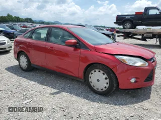 2012 Ford Focus SE with VIN 1FAHP3F29CL260334, listed as a Copart auction lot 60938445 with 166,806 mi miles and Salvage title. Bid and sale history available at DreamBid. Image 4.