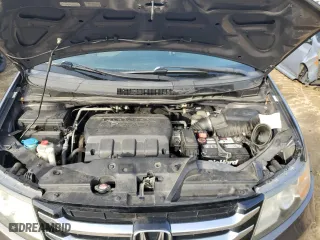 2015 Honda Odyssey EX with VIN 5FNRL5H43FB052851, listed as a Copart auction lot 48834915 with 136,153 mi miles and Clean Title. Bid and sale history available at carsss.com. Image 12.