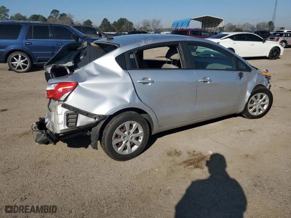 2017 Kia Rio LX with VIN KNADM4A38H6058238, listed as a Copart auction lot 46749415 with 146,853 mi miles and Non Repairable. Bid and sale history available at carsss.com. Image 3.