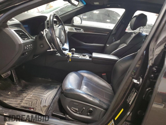 2018 Genesis G80 Sport z VIN KMHGN4JB1JU270304, wystawiony jako Copart lot #51576065 z przebiegiem 83 447 mil mil oraz Nie do naprawy • Non repairable. Historia ofert i sprzedaży dostępna na DreamBid. Obrazek 7.
