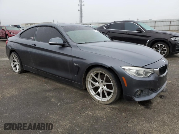 2014 BMW 4 Series 428i with VIN WBA3N7C54EF718196, listed as a Copart auction lot 85393404 with 183,319 mi miles and Clean Title. Bid and sale history available at DreamBid. Image 4.