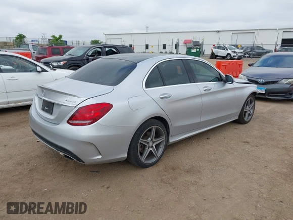 2016 Mercedes-Benz C 300 Luxury with VIN 55SWF4KB4GU100241, listed as a IAAI auction lot 42256121 with 33,184 mi miles and . Bid and sale history available at DreamBid. Image 4.