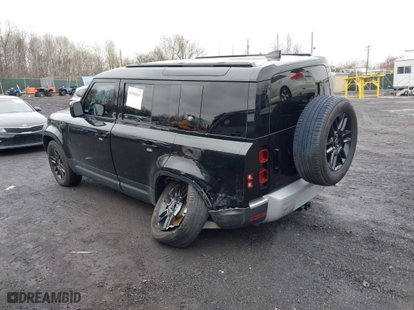 2024 Land Rover Defender S with VIN SALEJ7EX8R2260609, listed as a IAAI auction lot 41942645 with 20,757 mi miles. Bid and sale history available at carsss.com. Image 3.