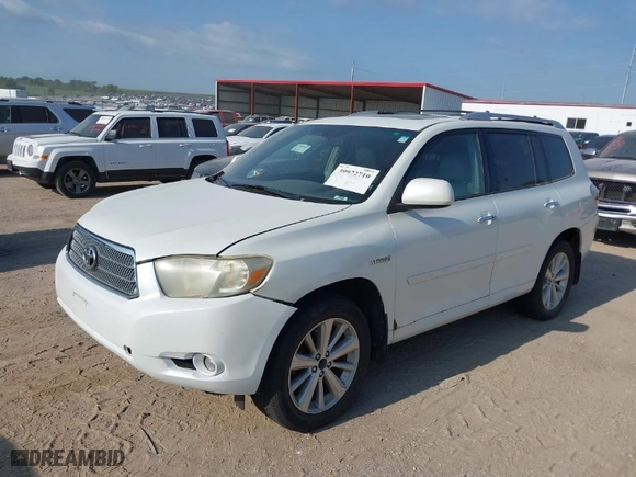 2008 Toyota Highlander Hybrid Limited with VIN JTEEW44A882020801, listed as a IAAI auction lot 39972710 with 259,507 mi miles. Bid and sale history available at carsss.com. Image 6.