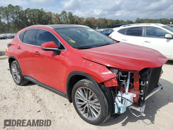 2023 Lexus NX with VIN 2T2HGCEZ6PC029652, listed as a Copart auction lot 75674103 with 6,331 mi miles. Bid and sale history available at carsss.com. Image 4.