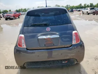 2017 FIAT 500e with VIN 3C3CFFGE2HT575834, listed as a Copart auction lot 59635625 with 41,405 mi miles and Clean title. Bid and sale history available at DreamBid. Image 6.